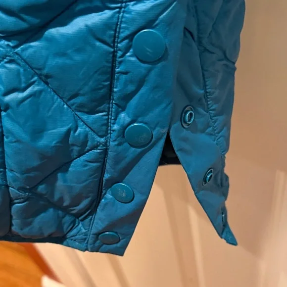 The North Face Kids Teal Puffer Jacket